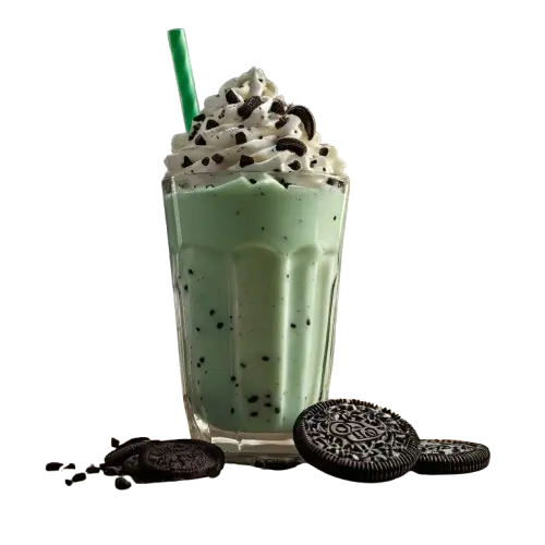 oreo shake with cream 